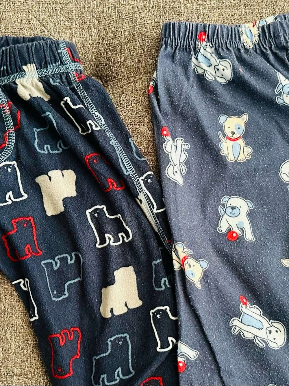 Lot of 4 Baby Boy Pjs | Sizes 12M & 18M